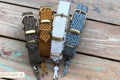 Hundehalsband-mit-Messingbeschlag-3-cm-breit-stufenlos-verstellbar