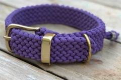 Hundehalsband_Paracord_-Lila_3_cm_breit_verstellbar_1