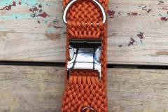 Hundehalsband_wasserfest_Paracord_Orange_Klickverschluss_01