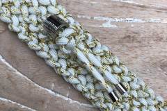 hundehalsband_3_cm_breit_weiß_gold_Metallic-Glitter-White-Gold-Tracer-X_2