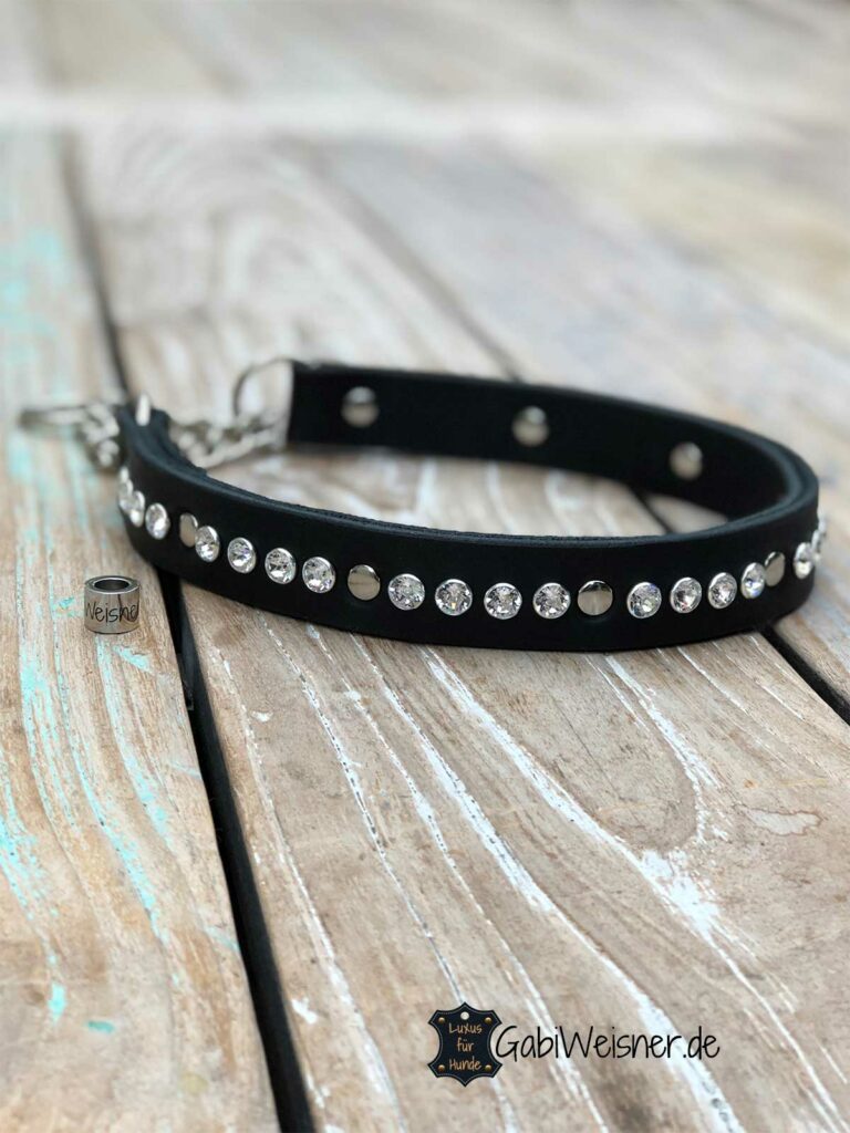 Strass Halsband für große Hunde.